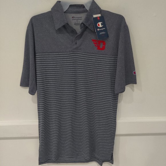 NWT Champion Men's Unknown Sports Team/University Polo Gray Size S $50 3C557 - Picture 1 of 2